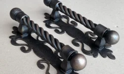 Wrought Iron Hardware for Doors