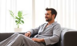 Luxury micro modal pajamas for men